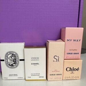 Chanel Coco Mademoiselle Gold and White Box